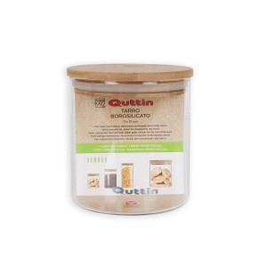 Topf Quttin Silikon Borosilikatglas 700 ml (12 Stück) |  Brotdosen,...