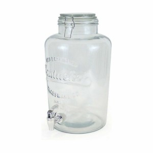 Getränkedispenser La Mediterránea Wasserhahn Glas 8 L (2 Stück) |  ...