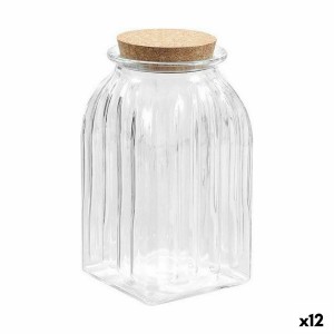 Bocal La Mediterránea A rayures 1,4 L verre (12 Unités) |  Boîtes d...