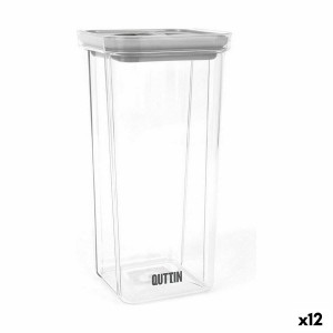 Topf Quttin Luftdicht PET 1,5 L (12 Stück) |  Brotdosen, Lebensmitt...