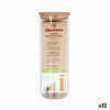 Jar Quttin Silicone Borosilicate Glass 1,55 L 10,2 x 28 cm (12 Unit...