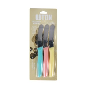 Ensemble de Couteaux Quttin Samba 20 cm 3 Pièces (12 Unités) |  Cou...