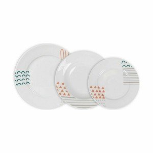 Geschirr-Set La Mediterránea Veronique kreisförmig 12 Stücke (2 Stü...