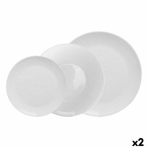 Assiette plate La Mediterránea Whom 18 Pièces (2 Unités) |  Assiett...