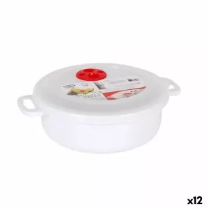 Lunchbox mit Deckel für die Mikrowelle Dem 1,5 L (12 Stück) |  Brot...