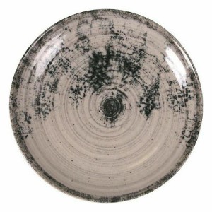 Dessert-Teller La Mediterránea Aspe Grau Ø 19,8 x 2,7 cm (12 Stück)...