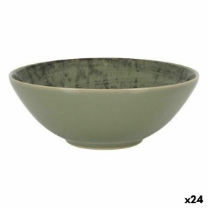 Bol La Mediterránea Aspe Vert Ø 16,3 x 6,1 cm (24 Unités) |  Assiet...