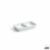 Tablett für Snacks Lattice 12 x 7,2 x 2,3 cm (36 Stück) |  Geschirr...