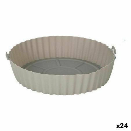 Faltbarer Silikonkorb für Heißluftfritteusen Quttin rund 20 x 20 x ...