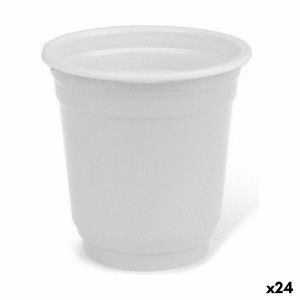 Schnapsgläser-Set Algon Wiederverwendbar Weiß Kunststoff 36 Stücke ...