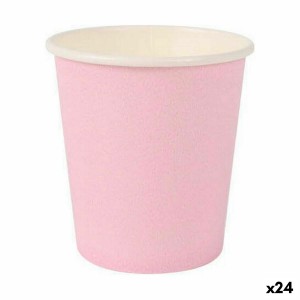 Set de Verres Algon Produits à usage unique Carton Rose 20 Pièces 1...