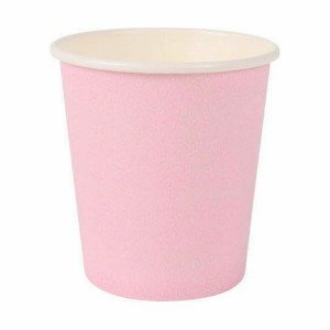Set of glasses Algon Disposable Cardboard Pink 20 Pieces 120 ml (24...