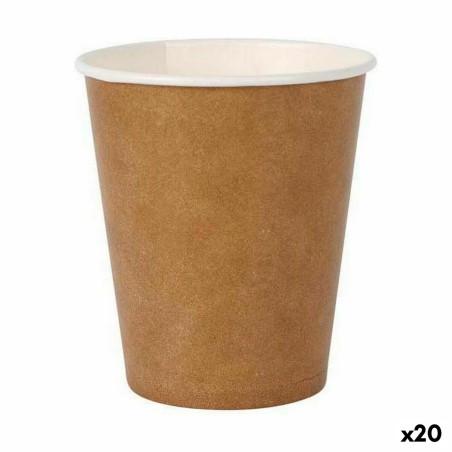 Gläserset Algon Einwegartikel Kraftpapier 12 Stücke 250 ml (20 Stüc...