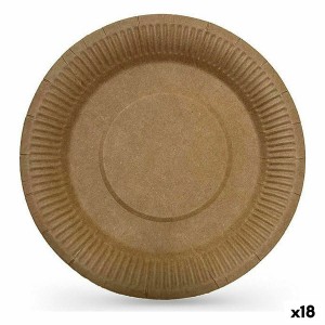 Service de vaisselle Algon Produits à usage unique papier kraft 10 ...