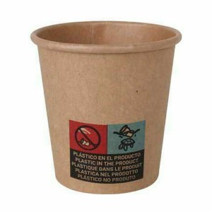 Set of glasses Algon Disposable kraft paper 50 Pieces 80 ml (36 Uni...