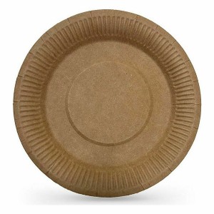 Service de vaisselle Algon Produits à usage unique papier kraft 3 P...