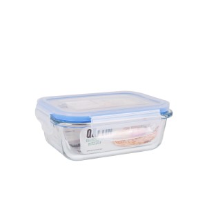 Hermetic Lunch Box Quttin Rectangular 375 ml (12 Units) |  Lunch bo...