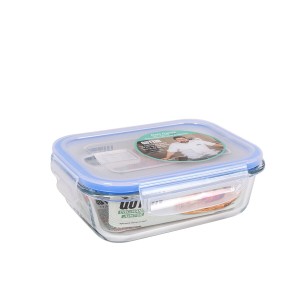 Hermetic Lunch Box Quttin Rectangular 600 ml 17,5 x 13 x 6 cm (6 Un...