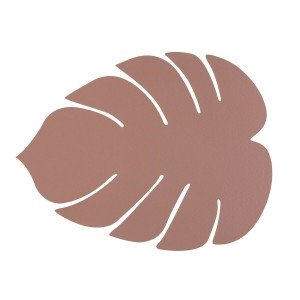 Untersetzer Versa Pflanzenblatt Rosa 35 x 44,5 cm |  Untersetzer , ...