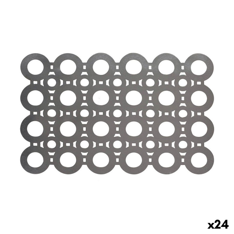 Untersetzer Viejo Valle PVC Silberfarben 45 x 30 cm (24 Stück) |  U...