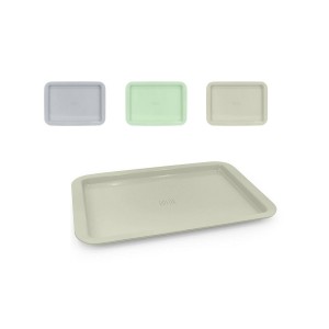 Frühstückstablett Quttin Metall 48 x 33,5 x 1,8 cm (12 Stück) |  Ge...