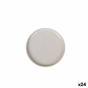 Tablett für Snacks La Mediterránea Ivory kreisförmig Ø 15,4 x 2,1 c...