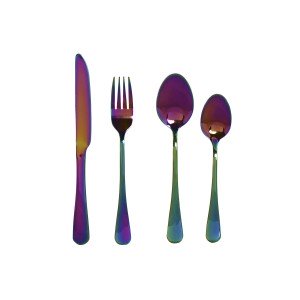 Besteck Home ESPRIT Edelstahl 1,8 x 0,3 x 23 cm 16 Stücke |  Messer...