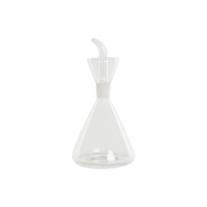 Ölfläschchen DKD Home Decor Durchsichtig Borosilikatglas 250 ml 9 x...
