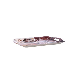 Breakfast tray Quid Habitat Multicolour Plastic 34 x 25 x 2 cm With...