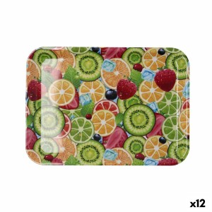 Plateau de petit déjeuner Quid Habitat Multicouleur Plastique 32 x ...
