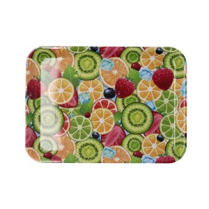 Plateau de petit déjeuner Quid Habitat Multicouleur Plastique 32 x ...