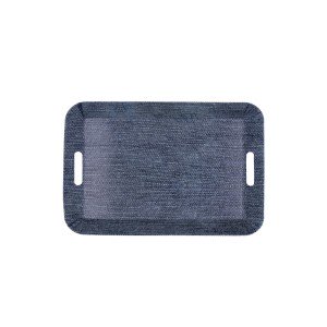 Frühstückstablett Quid Habitat Blau Kunststoff 33 x 23 x 4 cm Mit G...