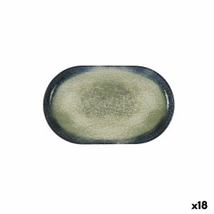 Tablett für Snacks La Mediterránea Olaf Oval 25 x 15 x 2,2 cm (18 S...