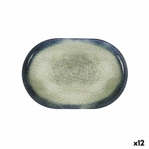 Tablett für Snacks La Mediterránea Olaf Oval 30 x 20 x 2,5 cm (12 S...