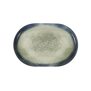 Tablett für Snacks La Mediterránea Olaf Oval 30 x 20 x 2,5 cm (12 S...
