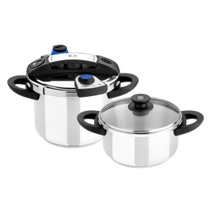 Express-Töpfe BRA A185605 Edelstahl |  Pfannen und Töpfe   | Chef Up