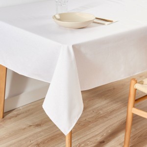 Stain-proof tablecloth Belum Liso White 180 x 250 cm XL |  Table Ru...