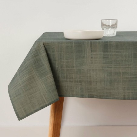 Stain-proof resined tablecloth Belum Liso Taupe 150 x 150 cm |  Tab...