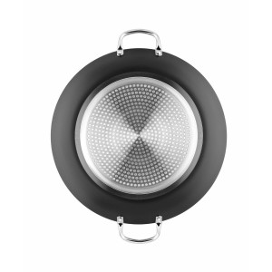 Poêle Monix M371634 Noir Acier inoxydable |  Poêles et casseroles  ...