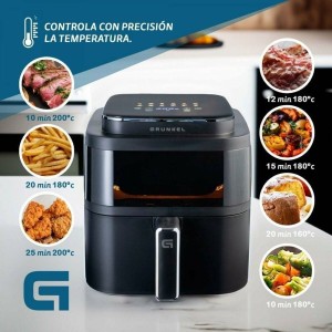 Heißluftfritteuse Grunkel Light Fryer 1400 W 6 L Schwarz |  Fritteu...