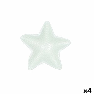 Bowl Quid Kaleido Green Ceramic Star 16 x 16 x 3,5 cm (4 Units) |  ...
