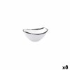 Schüssel Ariane Vital Filo Weiß Schwarz aus Keramik 11,6 cm (8 Stüc...