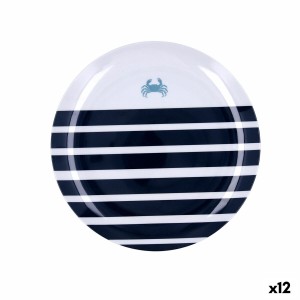 Flat Plate Quid Atlantic Multicolour Bioplastic 25 cm (12 Units) | ...