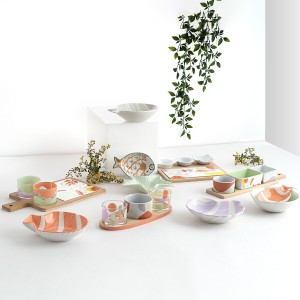 Bol Quid Kaleido Vert Céramique Poisson 15 x 13 x 4 cm (4 Unités) |...