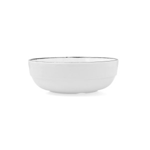 Schüssel Quid Select Filo Weiß Schwarz Kunststoff 16,6 x 5,8 cm (12...