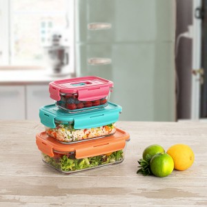 Lunchbox hermetisch Luminarc Pure Box Holy zweifarbig Glas 380 ml (...