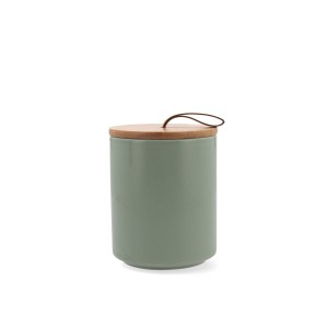 Bocal Quid Ozon Vert Céramique Volets 10,4 x 13 cm (6 Unités) |  Bo...