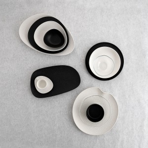 Ensemble de tasses à café Bidasoa Fosil Blanc Céramique Alumine 80 ...