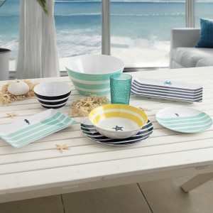 Snack tray Quid Atlantic Multicolour Bioplastic 25 x 15 x 2 cm (12 ...