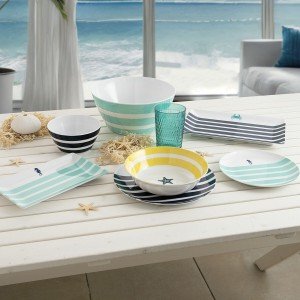 Tablett für Snacks Quid Atlantic Bunt Biokunststoff 25 x 15 x 2 cm ...